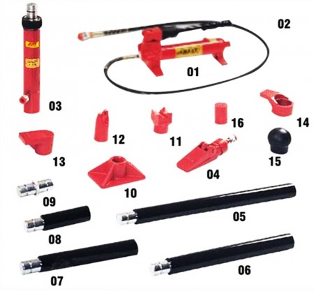 แม่แรงแยกส่วน / Hydraulic Set