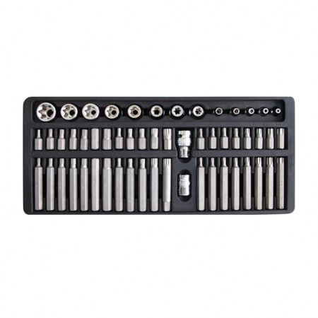 Dr.Socket & Bits 1/4" 55 Pcs. 