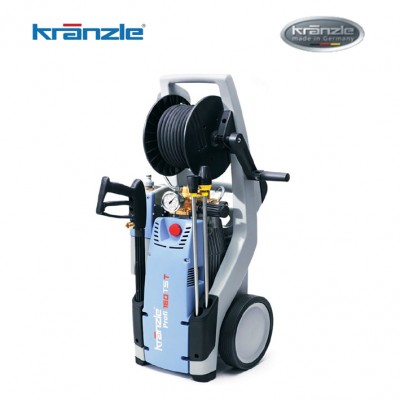 เครื่องฉีดน้ำแรงดันสูง รุ่นใหญ่ มีแท็งค์เก็บน้ำในตัว แบบมี 2 ล้อเข็น / Kranzle Profi 160 TS T DK ครันเซลล์ 