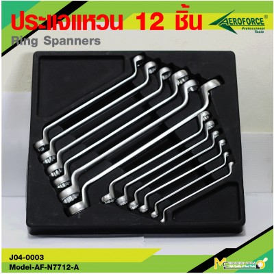 Ring Spanners 12 Pcs. 