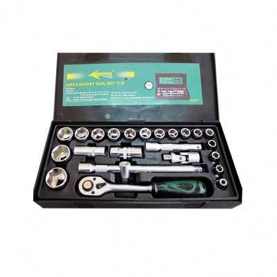 Dr.Socket Set 1/2" 24 Pcs. 