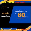 ปั๊มลม ปั๊มลมแบบเสียงเงียบ ปั๊มลมไร้น้ำมัน PUMA FORCE-120 1450W 