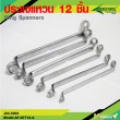 Ring Spanners 12 Pcs. 