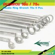 Double Ring  Wrench 75o 9 Pcs. 