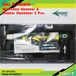 Machinist Hammer & Rubber Hammber 2 Pcs. 