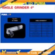 เครื่องเจียร เครื่องเจียรเล็กลม 4" PUMA AT-7036X รับประกัน 6 เดือน