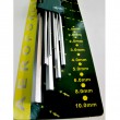 Long Hex Key Set 9 Pcs. 
