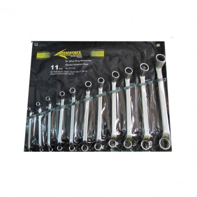Double Ring  Wrench 75o 11 Pcs. 
