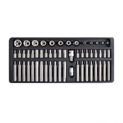 Dr.Socket & Bits 1/4" 55 Pcs. 